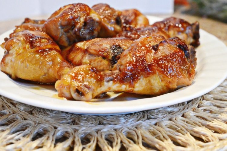 Куриные ножки с медом в мультиварке