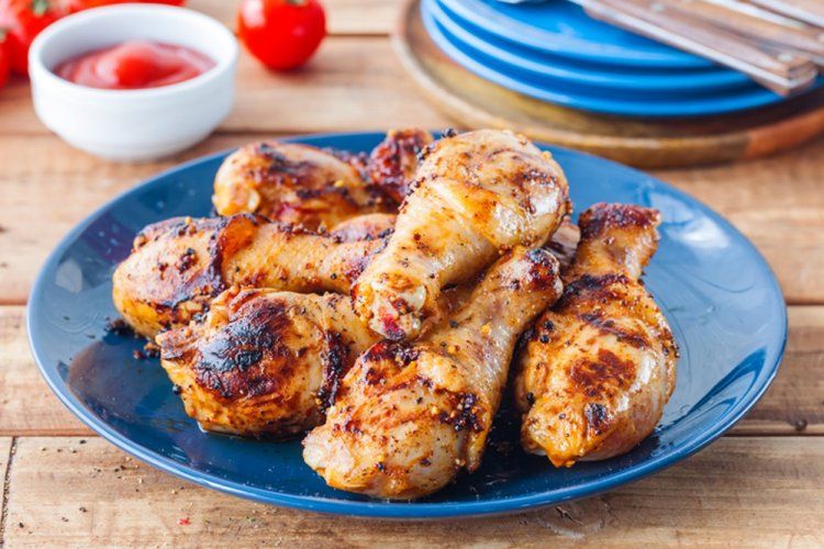 Куриные ножки в горчичном соусе в мультиварке