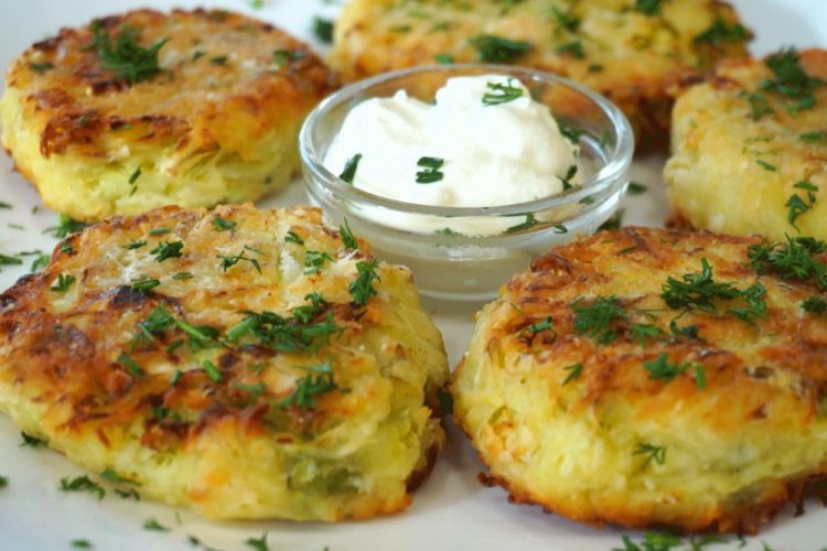 Котлеты из кабачков и цветной капусты