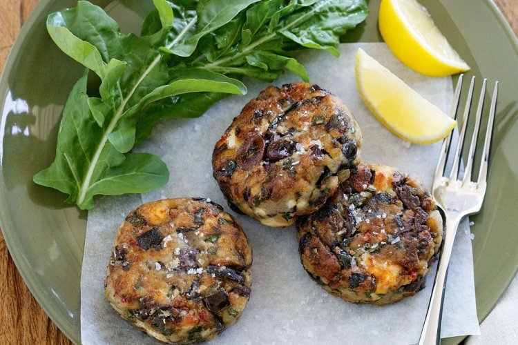 Котлеты из кабачков и баклажанов