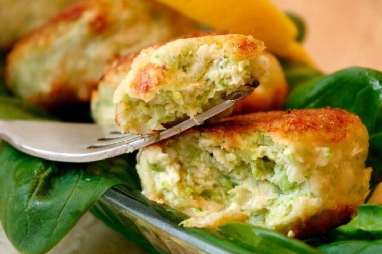 ПП котлеты из кабачков и брокколи