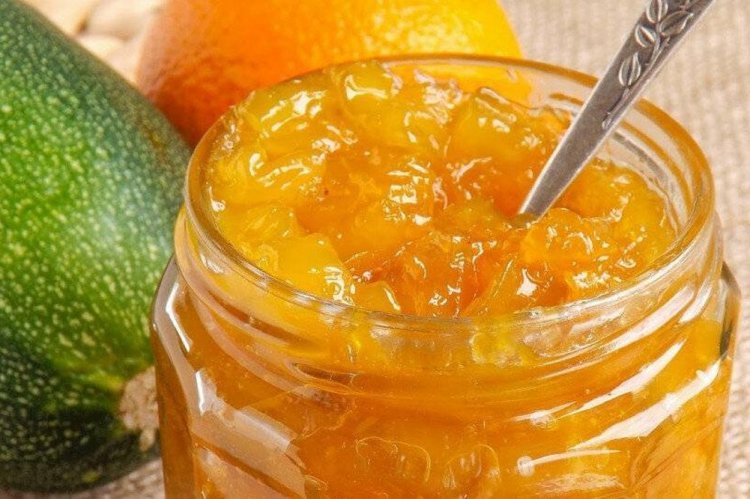 Варенье из цукини с апельсином