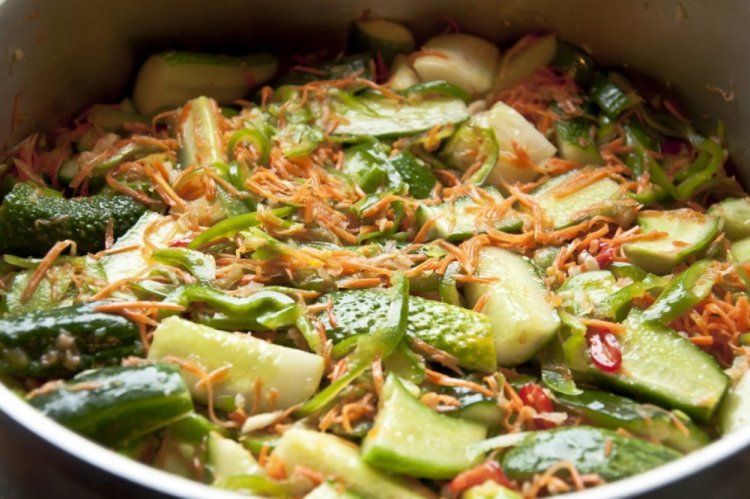 Огурцы по-корейски