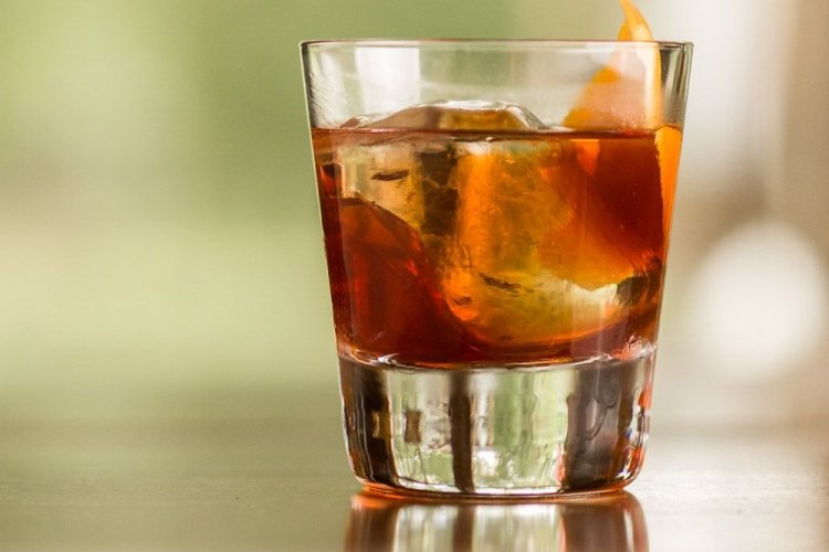 Негрони с травяной настойкой