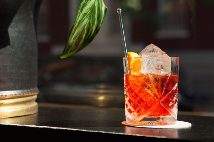 Негрони с белым и красным вермутом