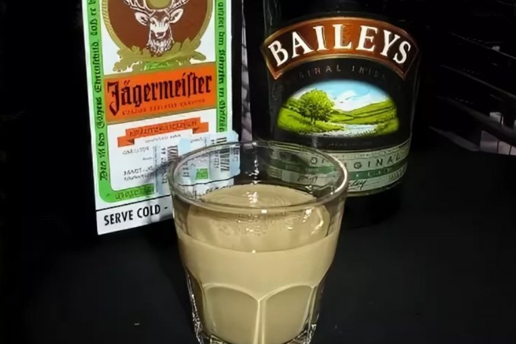 Сливочный шот с Егермейстером