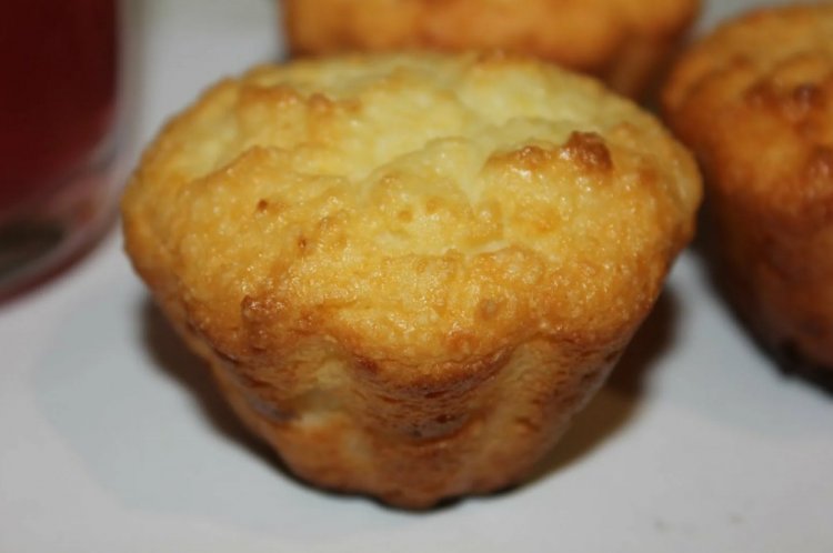 Творожные маффины в микроволновке