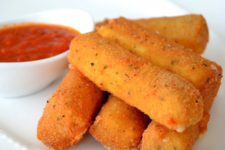 Жареная моцарелла