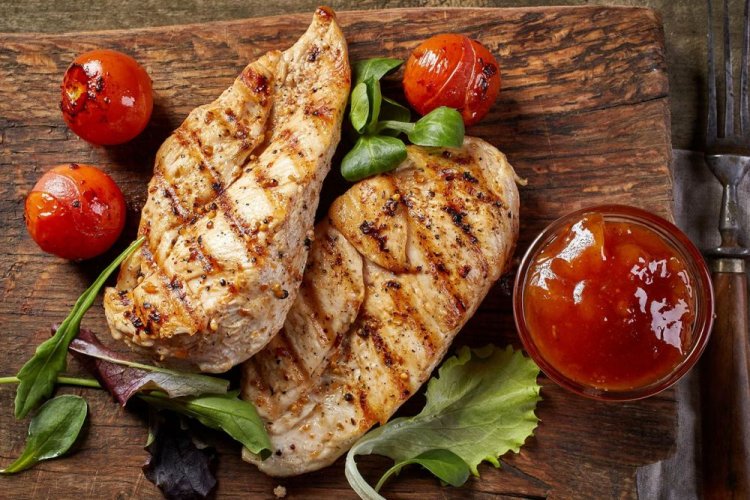 Сочная куриная грудка на гриле