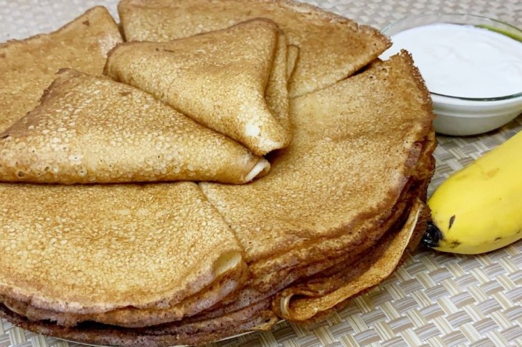 Банановые ПП блины
