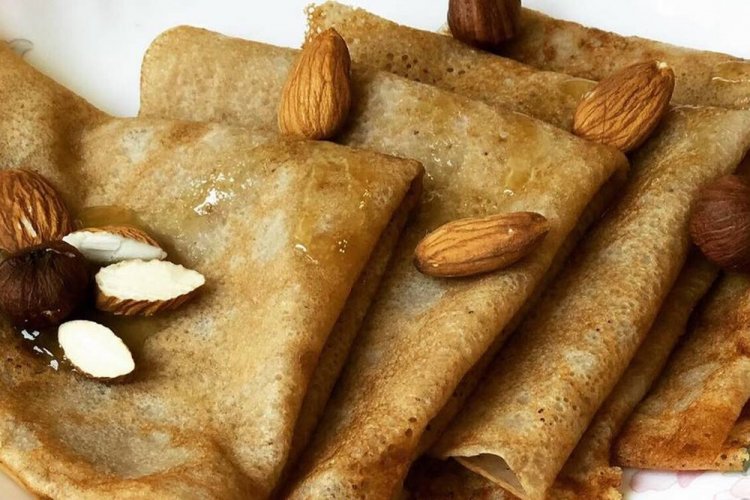 Кето-блины на миндальной муке