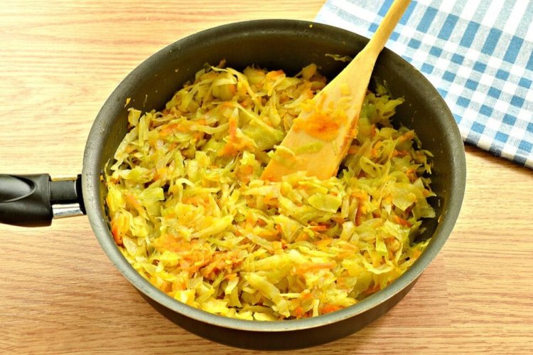 Начинка с капустой и тыквой