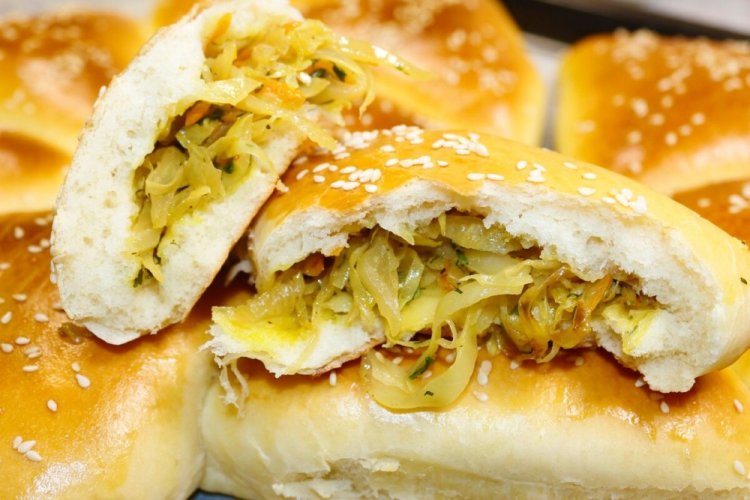 Начинка с капустой и овощами