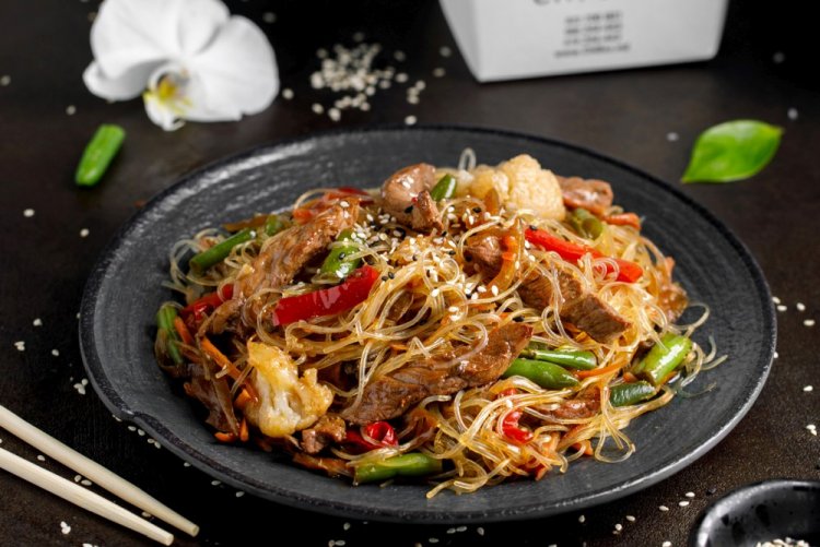 Заправка для фунчозы с медом