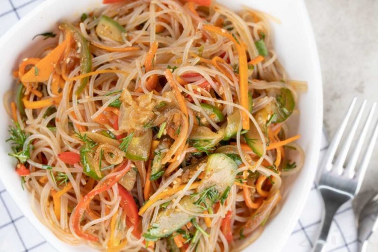 Заправка для фунчозы с перцем чили