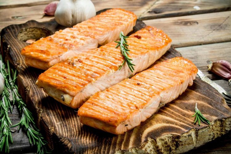 Быстрый рецепт семги на гриле