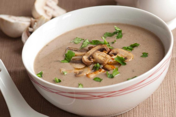 Грибной кето-суп