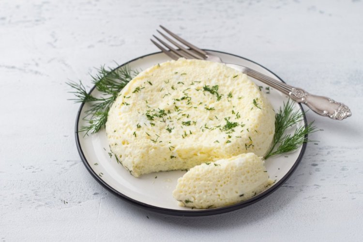 Омлет на пару