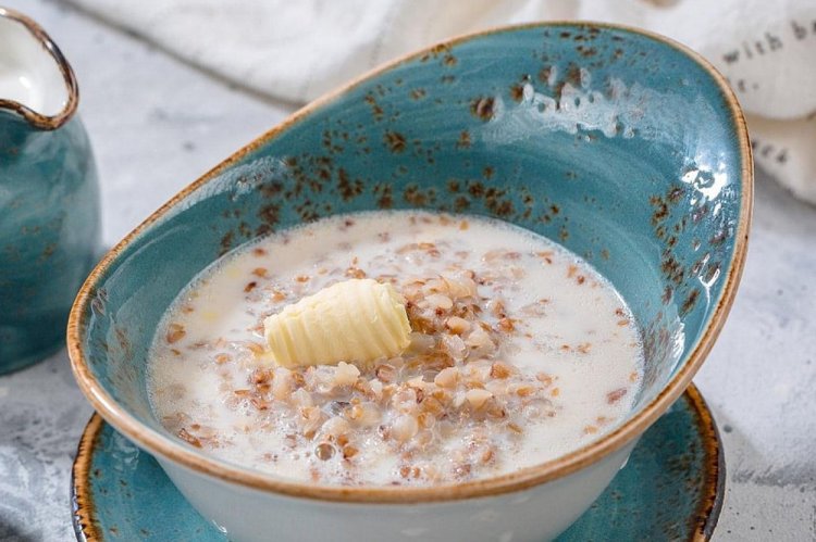 Суп с гречкой и кокосовым молоком