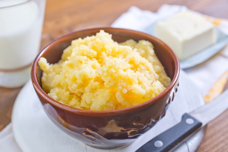 Кукурузная каша в пароварке