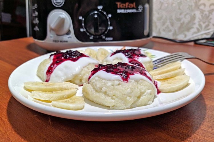 Сырники в пароварке