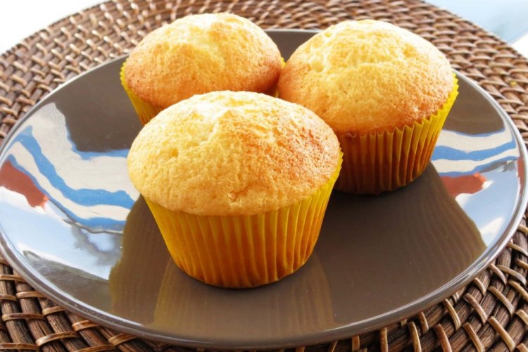 Безлактозные кукурузные маффины на соевом молоке