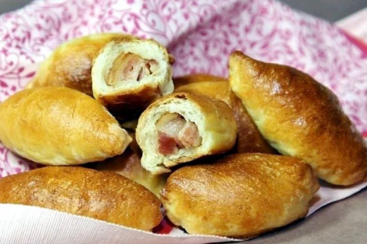 Начинка с яйцом и беконом