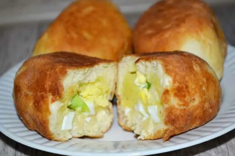 Начинка с яйцами и картошкой