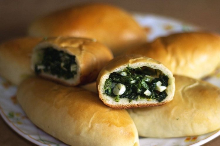 Начинка с яйцом и зеленью