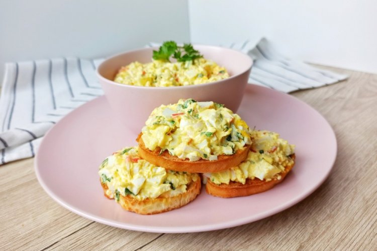 Намазка из крабовых палочек на бутерброды