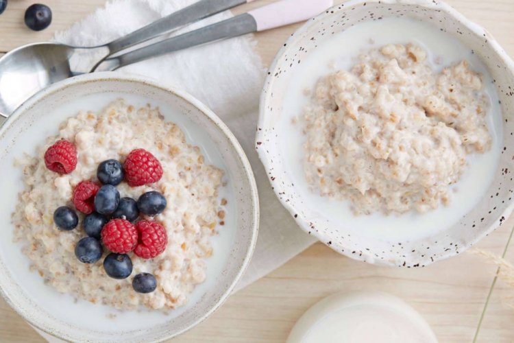 Овсяная каша на молоке