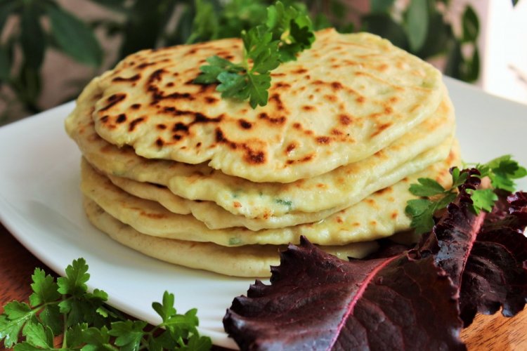 Ленивые лепешки с творогом