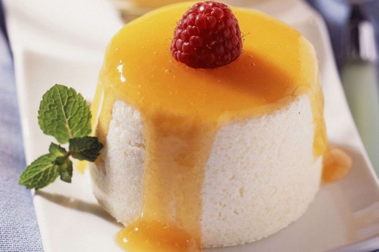 Творожный пудинг на завтрак