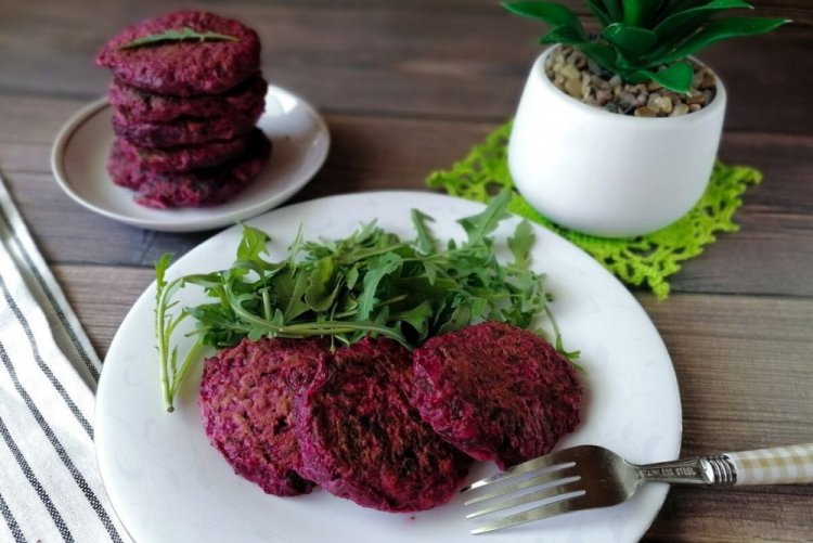 Свекольные котлеты