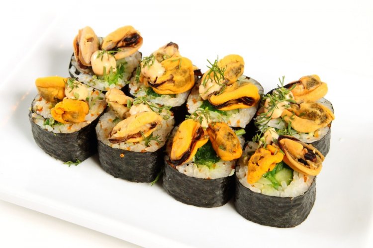 Начинка с мидиями для роллов