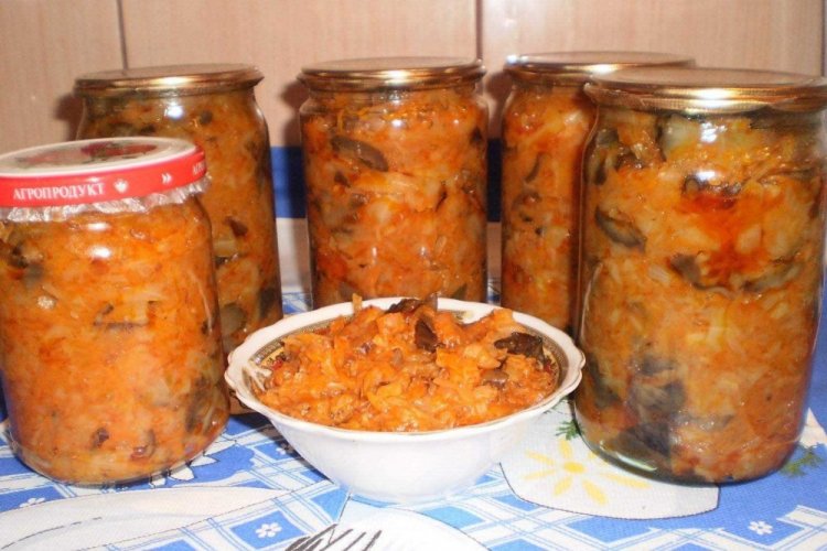 Солянка из груздей на зиму