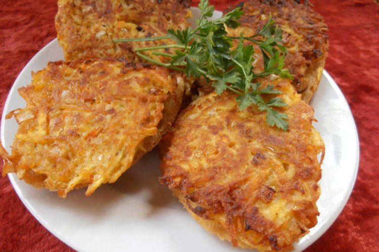 Гренки с картофелем