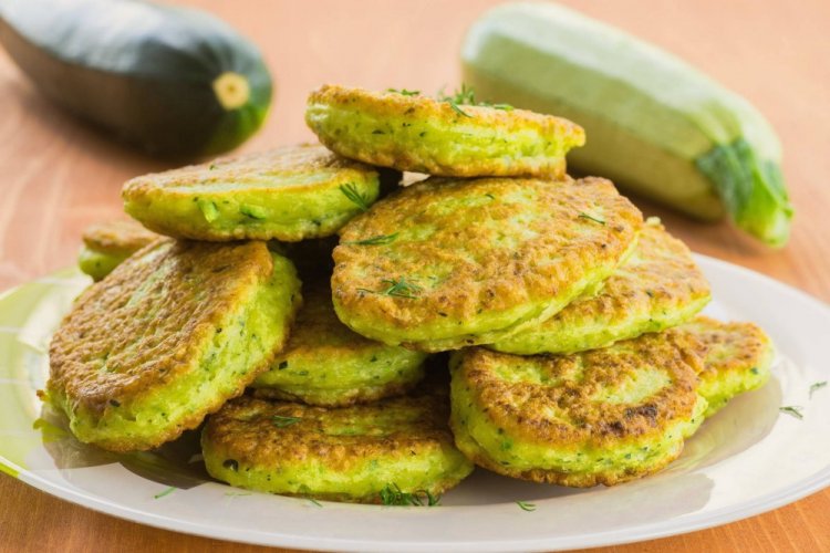 Кабачковые оладьи