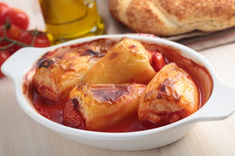 Соус из томатного сока для фаршированных перцев