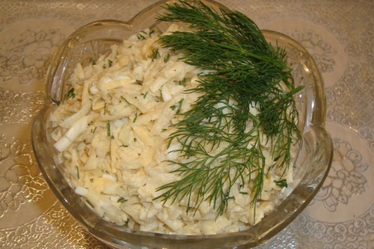 Топинамбур в сметане