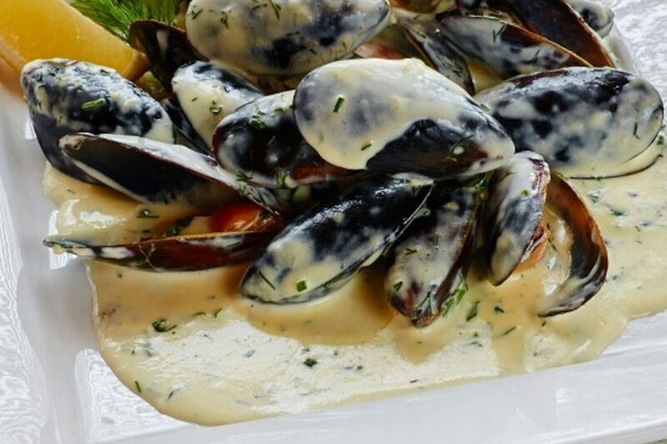 Чесночный соус для мидий