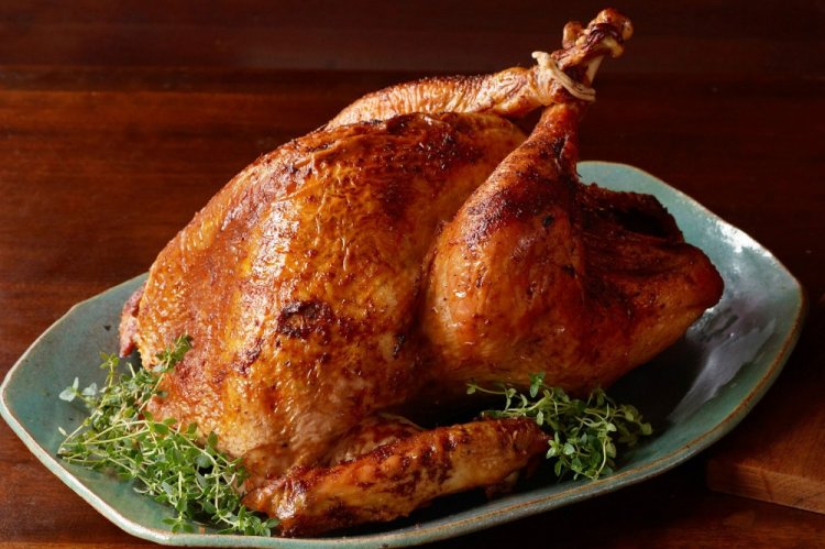 Новогодняя индейка в вине