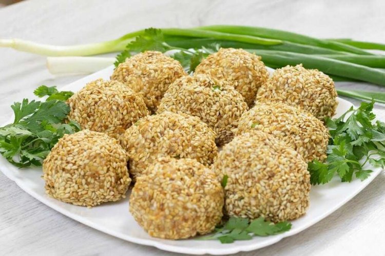 Шарики с печенью трески