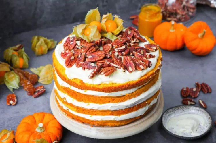 Тыквенный торт