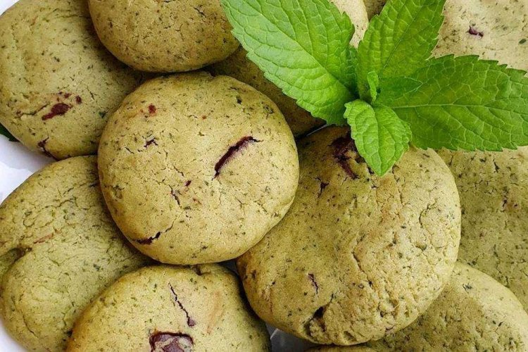 Мятное печенье с шоколадом