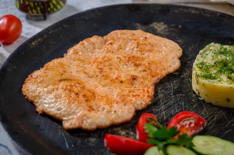 Отбивные из свинины на сковороде