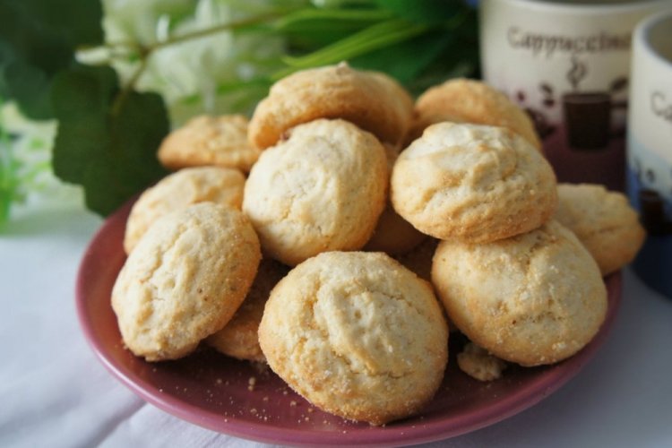 Творожное печенье со сгущенкой