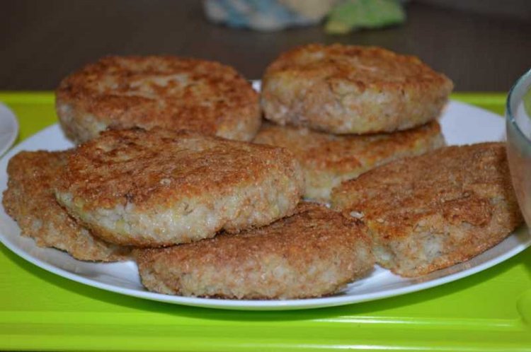 Котлеты из перловки