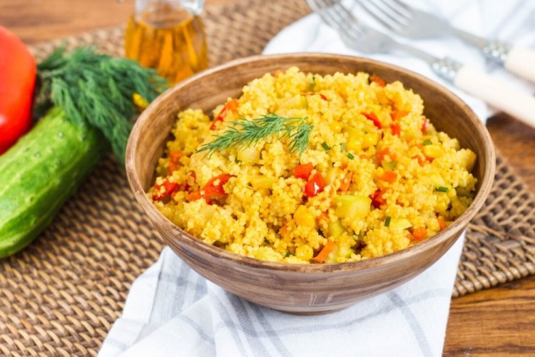 Кускус с овощами