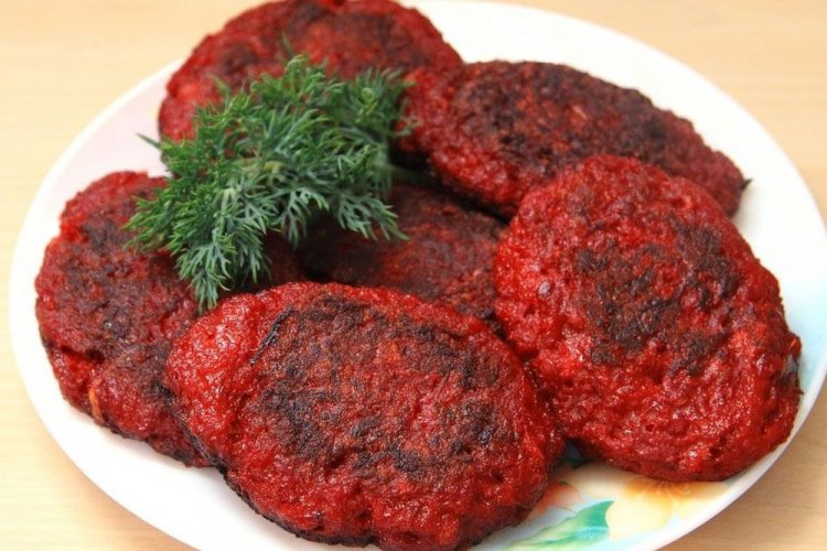 Свекольные драники